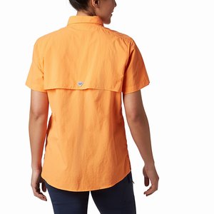 Columbia PFG Bahama™ Shortärmad Skjorta Dam Gula (PLAKI7561)